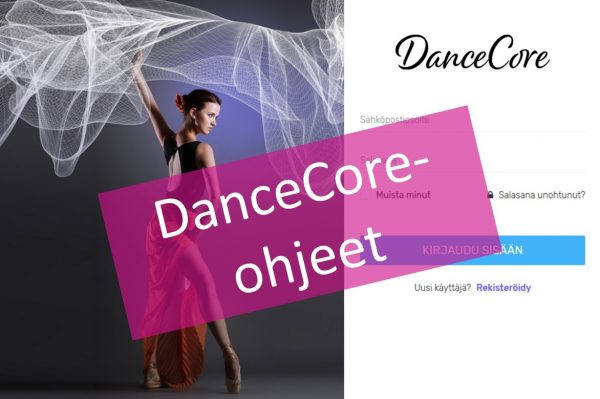 Kuvituskuva DanceCore-ohjeet