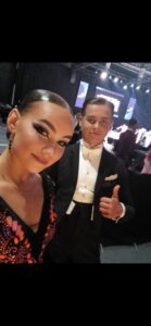 Elias Saastamoinen ja Emmiina Alimattila Puolassa 11.6.2022