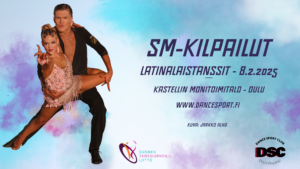 Latinalaistanssien SM-kilpailun mainoskuva