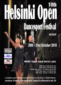 Helsinki Open -tapahtuman mainosjuliste