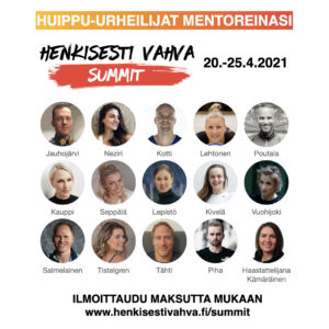 Henkisesti Vahva Summit -mainoskuva